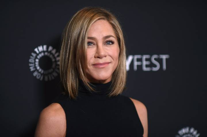 Jennifer Aniston fue captada con su novio en una cita doble en Los Ángeles