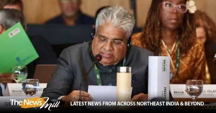 Union Environment Minister Bhupender Yadav addresses LeadIT Industry Leaders’ Roundtable at CoP30, Brazil