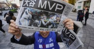 Shohei Ohtani's fourth MVP award sparks celebrations in Japan