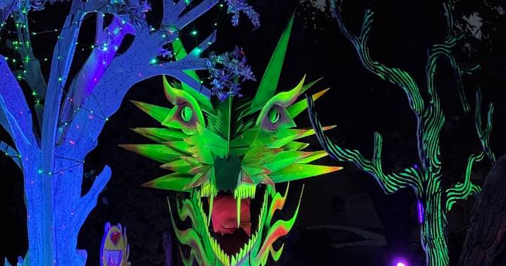 The Halloween Monster Zoo on display for a couple more weeks