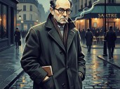 Qué significa la famosa frase de Sartre sobre felicidad y libertad