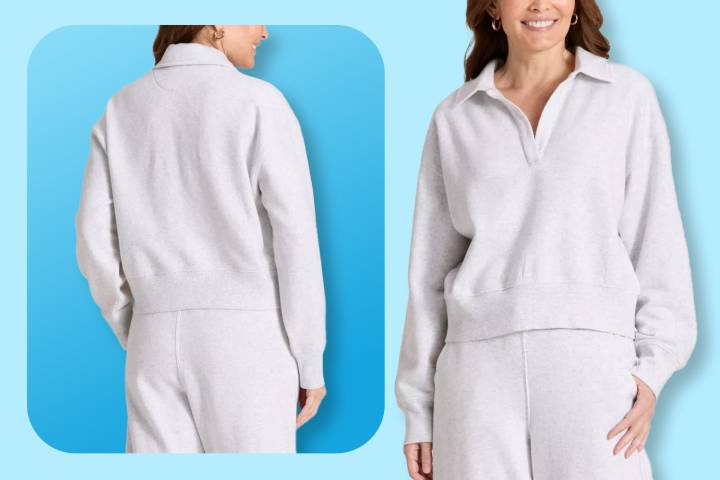 This Now-$21 Polo Sweatshirt from Target Is My Go