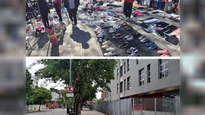 Jorge Macri ordenó desalojar a mil manteros en Parque Alberdi y Mataderos