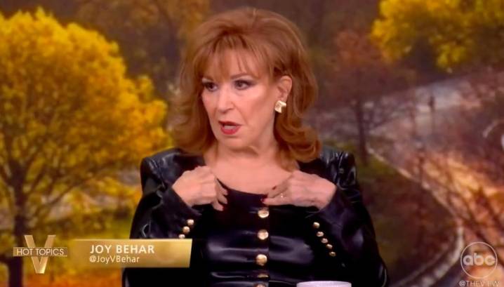Joy Behar Admits She 'Doesn't Want to Wear a Brazier Anymore' After She's Called Out for Her 'Dominatrix' Outfit on 'The View'