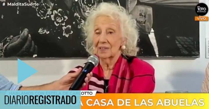 Estela de Carlotto habló de Milei y no lo dejó muy bien parado: "No lo considero el presidente, creo que es un monstruo"