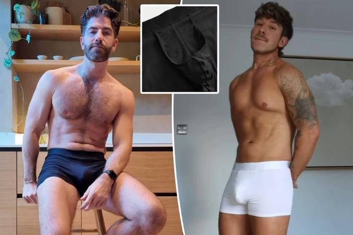 These underpants are a 'push-up' bra for men's junk