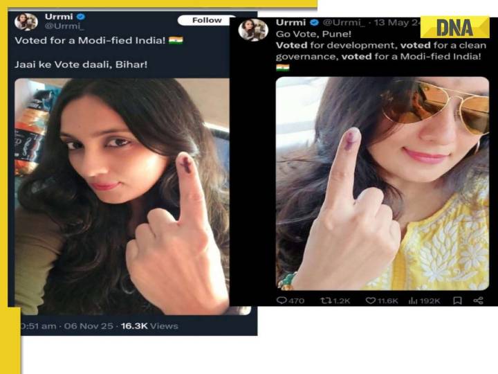 After Brazilian model, this Indian woman is at centre of 'vote chori' row