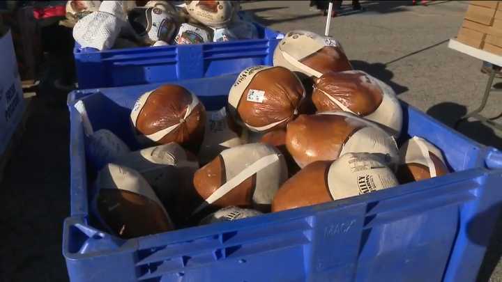 Catholic Charities Boston prepares thousands of Thanksgiving meals for those in need