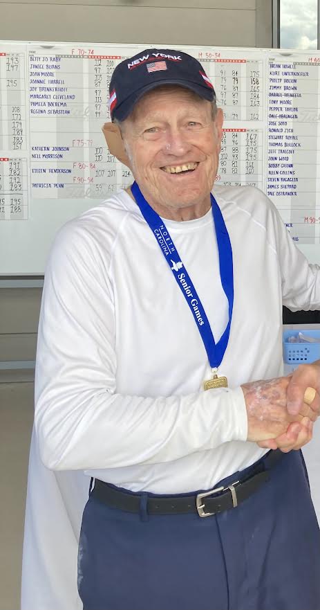 Senior Golf: Gus Andrews still swinging