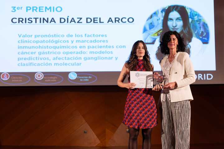 La patóloga conquense Cristina Díaz del Arco, premiada en los galardones Margarita Salas