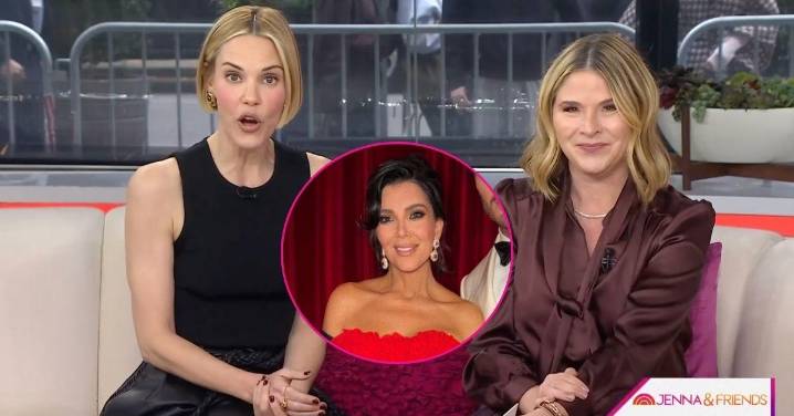 Jenna Bush Hager and Leslie Bibb Gush Over Kris Jenner's Facelift: 'Who's Her Doctor?'