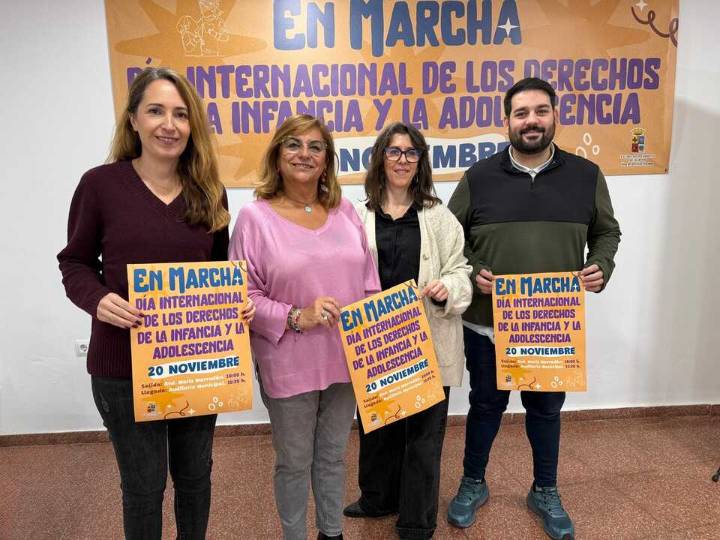 600 jóvenes marteños se unen a la marcha conmemorativa del Día de la Infancia