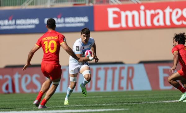 Santiago Álvarez Fourcade llegó a los 350 partidos con Los Pumas 7s en Dubai