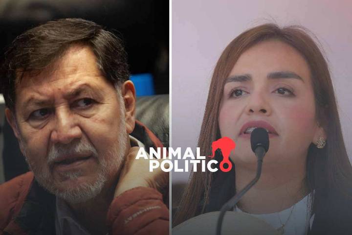Noroña arremete contra Grecia Quiroz por señalar a morenistas por asesinato de Carlos Manzo