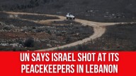 UN says Israel shot at its peacekeepers in Lebanon