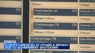 Midway, Chicago O'Hare flight cancellations begin as FAA reduces capacity amid government shutdown 2025