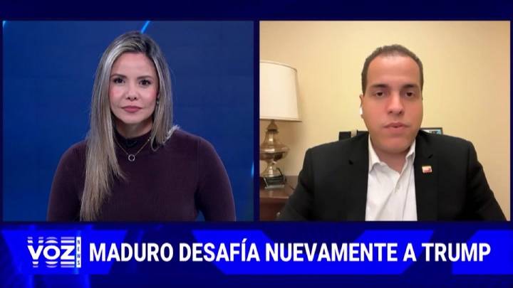 Pedro Urruchurtu, dirigente opositor venezolano, dice a Voz News que una llamada entre Trump y Maduro tendrá como objetivo la "libertad de Venezuela"