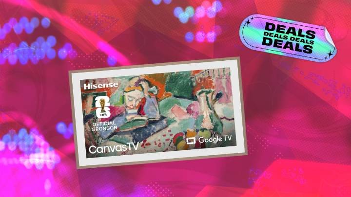 Score an eye-catching Black Friday deal on an eye-catching TV — $350 off the Hisense 55