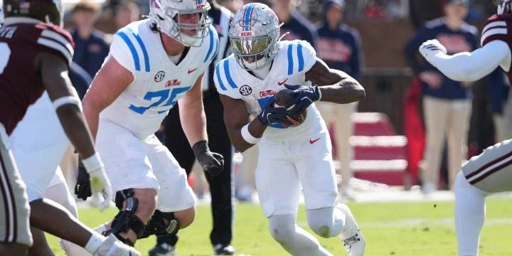 No. 7 Ole Miss clinches first-ever College Football Playoff berth, beats Mississippi State in Egg Bowl