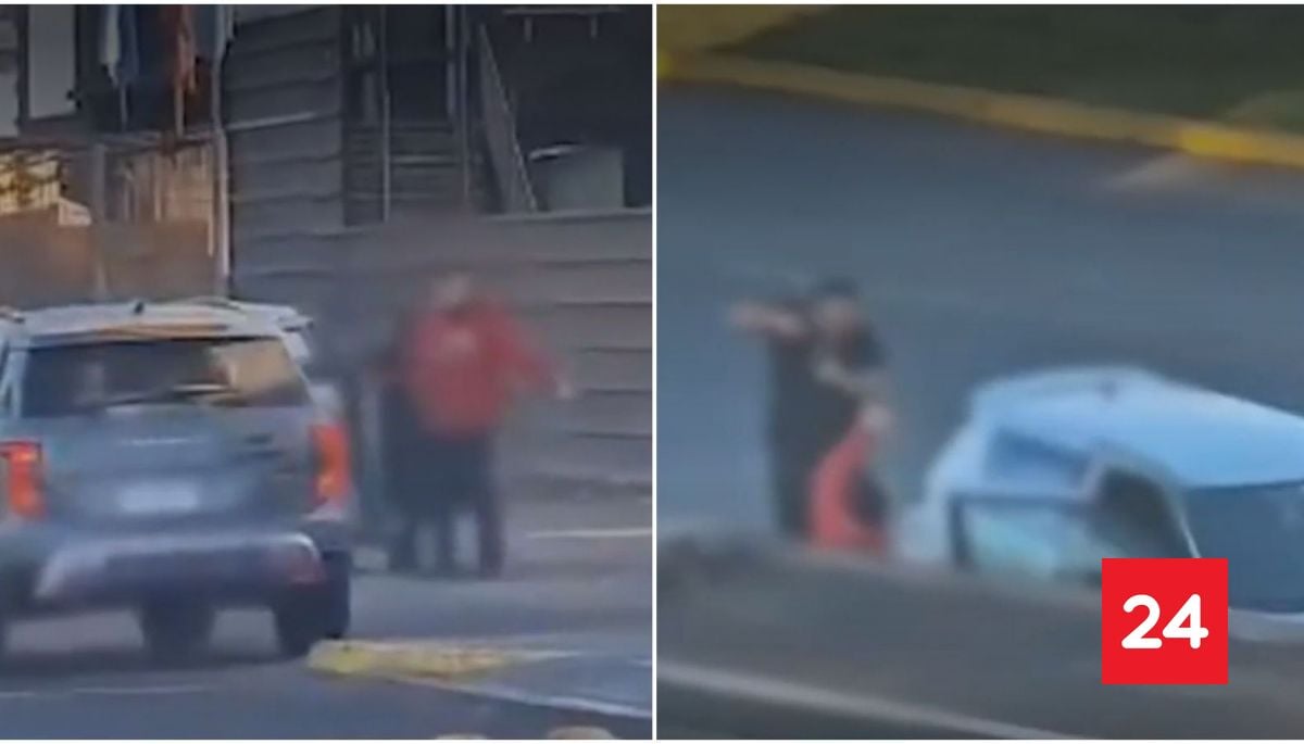 VIDEO: médico protagoniza violento día de furia contra otro automovilista en Iquique