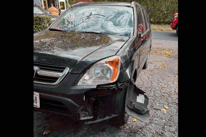 Car vs. bicycle crash in Kingston results in life