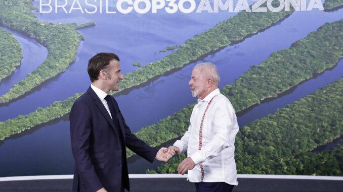 Lula y Macron refuerzan cooperación contra crimen transnacional en la Amazonía