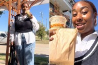 TikToker Asked to Leave Café When She's Spotted with Dunkin' Cup (Exclusive)