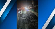 I-24 bridge jammed after semi spills wire spools