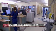 Nursing degrees reclassified, no longer considered a “professional degree”