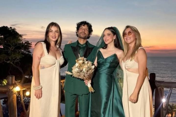 Paty Cantú y Christian Vázquez se casan en la playa y filtran detalles