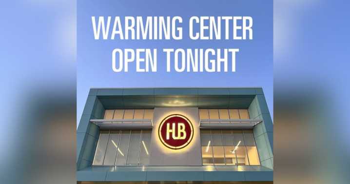 Emergency warming center open tonight as temps begin to drop