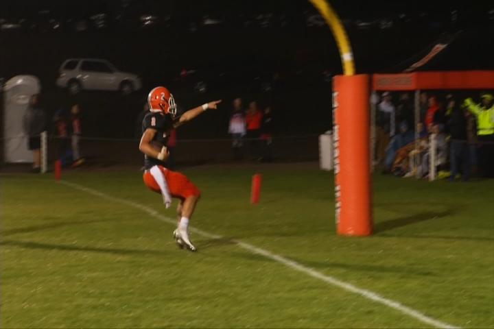 Kingsley’s football field goal posts adjusted for MHSAA compliance ahead of District Final game
