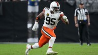 Myles Garrett’s GF grabs attention after Browns shared Week 12 video