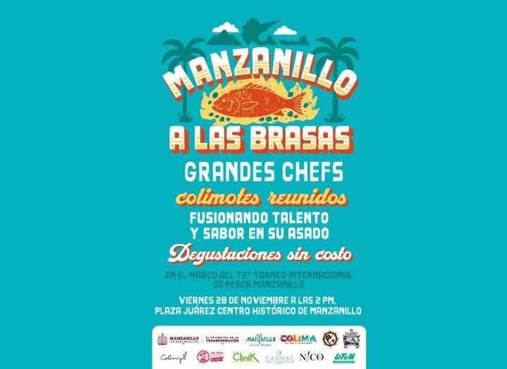Festival gastronómico “Manzanillo a Las Brasas” impulsará la reactivación del Centro Histórico
