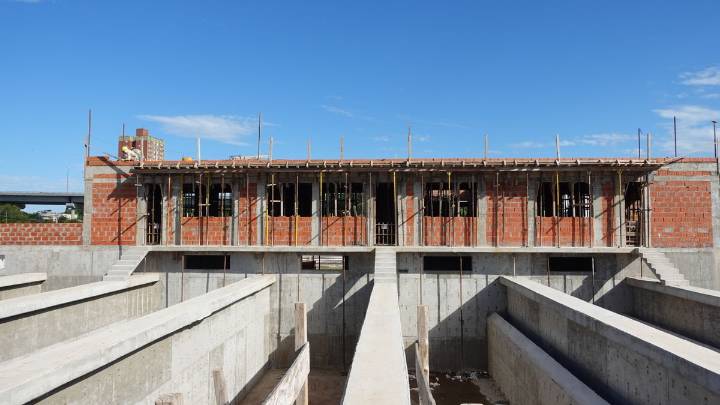 Reactivaron la obra de la nueva planta potabilizadora y estaría lista en junio