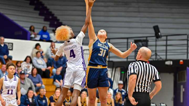 See the photos from Delta vs. Muncie Central girls basketball in a 2025