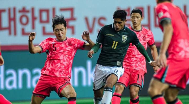 Bolivia no pudo ante Corea del Sur y perdió 2-0 en su preparación para el repechaje