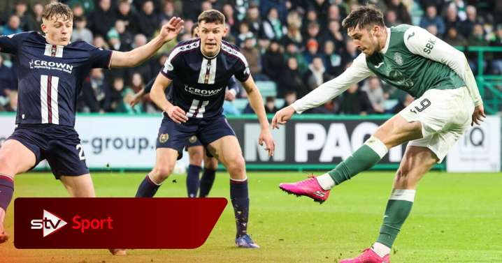 Kieron Bowie inspires Hibernian to victory over Dundee to stay third