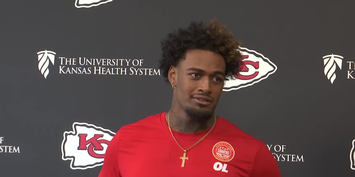 Josh Simmons says he'll 'absolutely' be with Chiefs for remainder of season