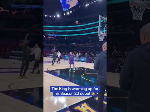 LeBron James is back 🙌 (via Mcten/X)