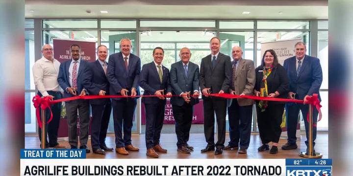 Treat of the Day: Eight facilities at Vernon Center were damaged by EF3 tornado in 2022