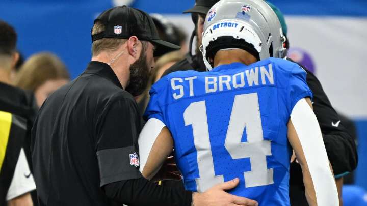 Dan Campbell on Amon-Ra St. Brown: It's not "long-term" but "could be a week or two"