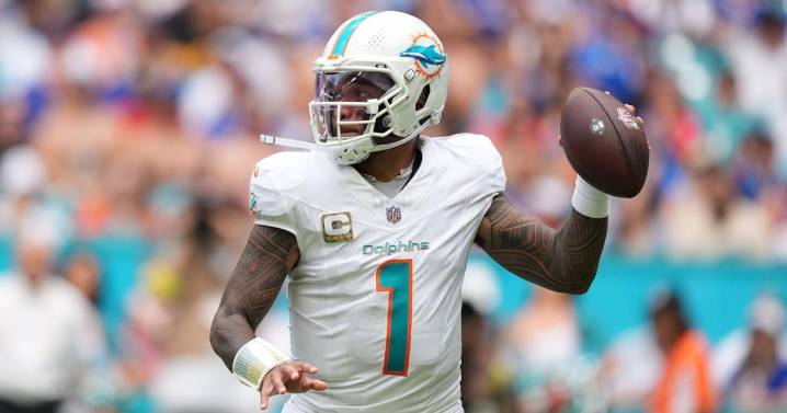 Dolphins end seven-game losing streak against Bills with 30