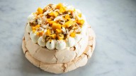 STM Guest Chef: Rockpool head chef Brendan Owens shares the recipe for his passionfruit and mango pavlova