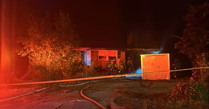 Two people OK after fire destroys home in Raleigh :: WRAL.com