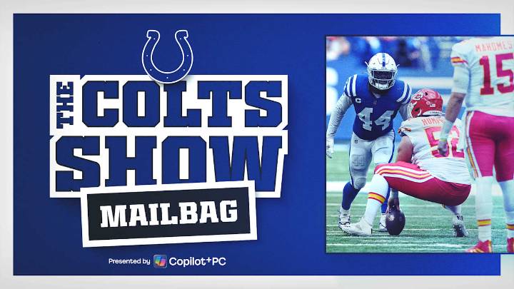 The Colts Show Mailbag: Chiefs' rare losing streak, turnovers & sacks add up before bye week, Colts
