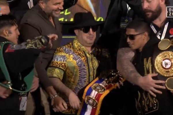 El picante ‘cara a cara’ entre el argentino Fernando ‘Puma’ Martínez y Jesse ‘Bam’ Rodríguez