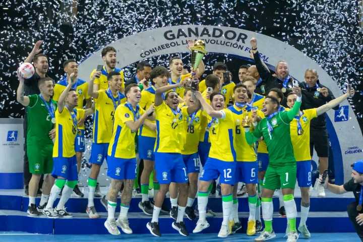 Brasil se corona campeón de la Conmebol Evolución