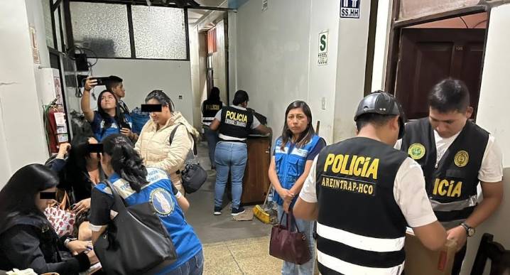 Duro golpe al meretricio clandestino dentro de la ciudad de Huánuco