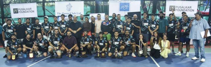 Pune: Dhalwani & Gupta, Rege & Mehta, Patil & Patki lift titles at First-Ever Poona Club–PYC Pickleball Tournament 2025